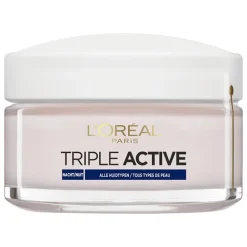 L'Oréal Paris Triple Active Hydraterende Nachtcrème 50 ML