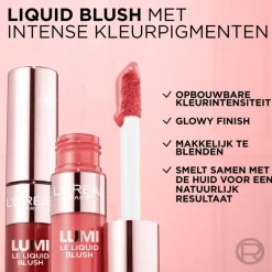 L'Oreal Lumi Le Liquid Blush 640 Glowy Rouge Paris