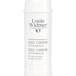 Louis Widmer Bodycare Deodorant Creme Zonder Parfum 40 ML