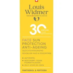 Louis Widmer Face Sun Protection Anti-Ageing SPF 30 Licht Geparfumeerd 50ML