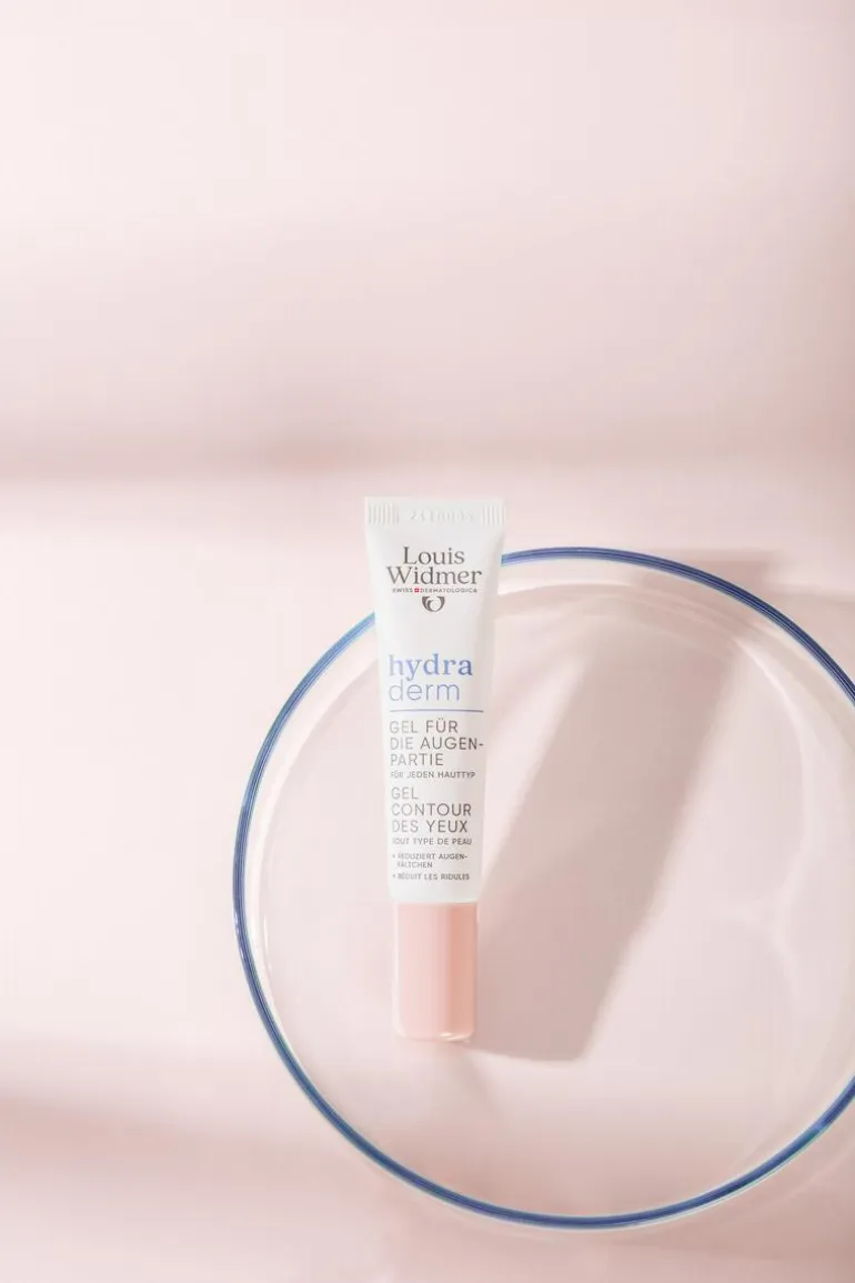 Louis Widmer Hydraderm Oogomtrek Gel Ongeparfumeerd 15 ML