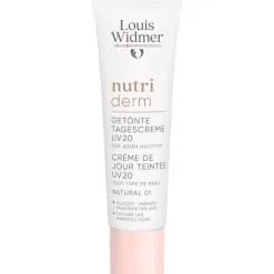 Louis Widmer Nutriderm Getinte Dagverzorging SPF20 Naturel 01 Zonder Parfum 30 ML