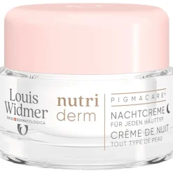 Louis Widmer nutriderm Pigmacare Nachtcrème Zonder Parfum 50 ML