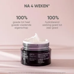 Louis Widmer Proderm Nachtcrème Rijke Textuur Zonder Parfum 50 ML