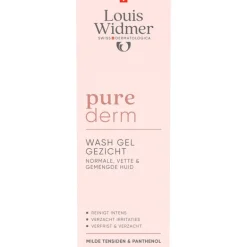 Louis Widmer Purederm Gezichtsgel Met Parfum 125 ML
