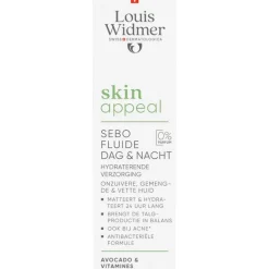 Louis Widmer Skin Appeal Sebo Fluid Zonder Parfum 30 ML