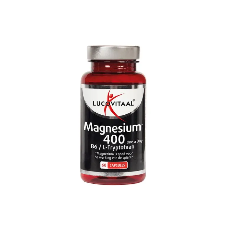 Lucovitaal Magnesium 400 Vitamine B6 & L-Tryptofaan Capsules