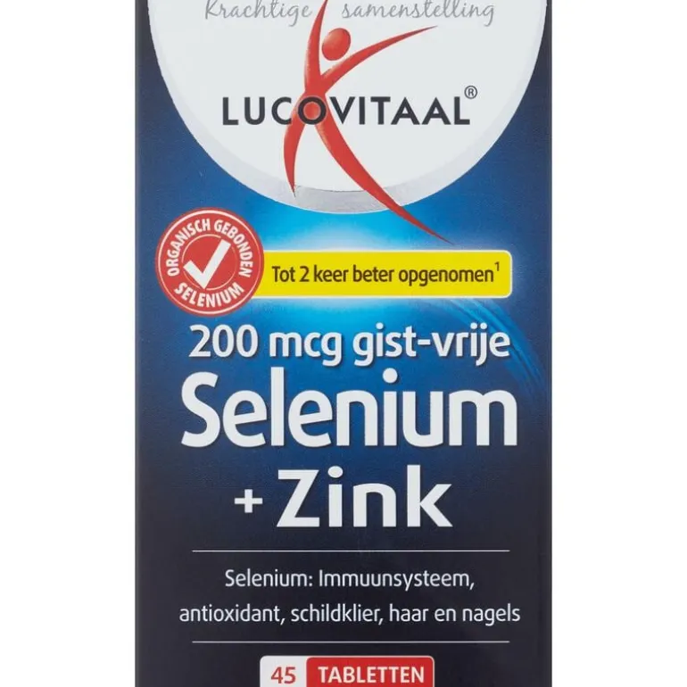 Lucovitaal Selenium + Zink Tabletten 45 Stuks