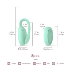 Magic Motion Bekkenbodemtrainer met App Bediening - Fitcute