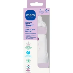 MAM Easy Start Anti-Colic Babyfles Lila 260 ML