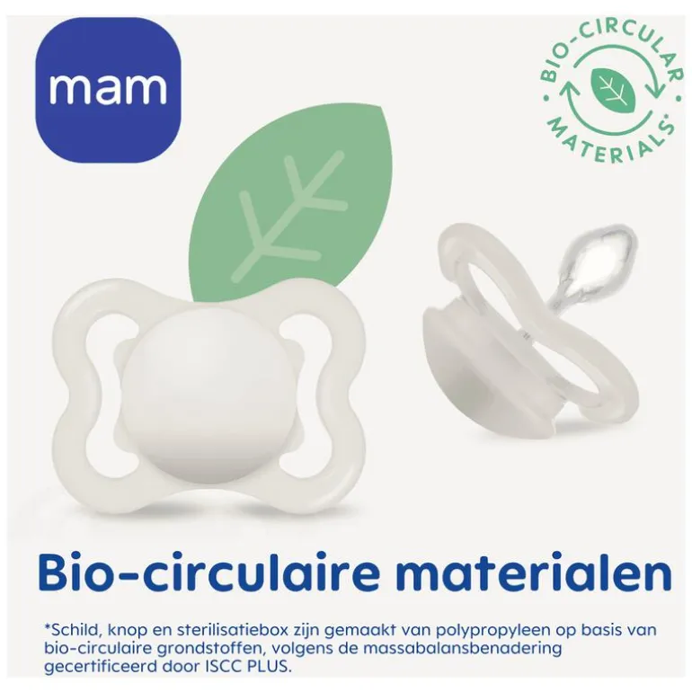 MAM Supreme Fopspenen 0-6 maanden Blue 2 stuks