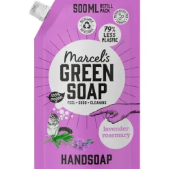 Marcel's Green Soap Lavendel & Rozemarijn Handzeep Navulling 500 ML