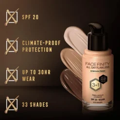 Max Factor Facefinity Foundation Golden/N75 30 ML