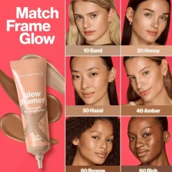 Max Factor Glow Framer bronzer en highlighter - Beige - 10 Sand