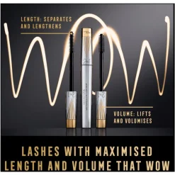 Max Factor Masterpiece 2In1 Lash Wow Mascara 02 Black Brown
