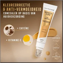 Max Factor Miracle Pure Eye Enhancer Concealer 04 Honey