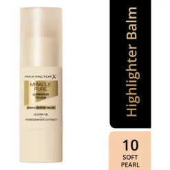 Max Factor Miracle Pure Luminous Touch Highlighter Balm 10 Soft Pearl
