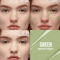 Maybelline Instant Anti Age Eraser Concealer Color Corrector Groen