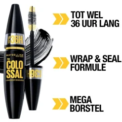 Maybelline New York Colossal up to 36H Waterproof Mascara Zwart