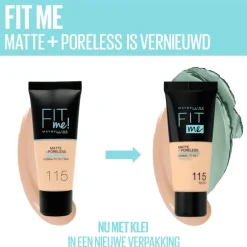 Maybelline New York Fit Me Matte + Poreless Foundation 352 Truffle