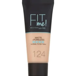 Maybelline New York Fit Me Matte + Poreless Foundation 124 Soft Sand 30 ML