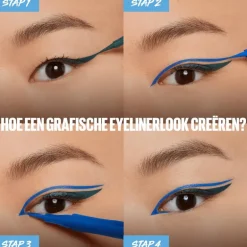 Maybelline New York Hyper Precise All Day Liquid Eyeliner 720 Parrot Cobalt