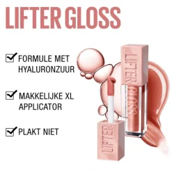 Maybelline New York Lifter Lipgloss 3 Moon Roze