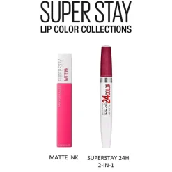 Maybelline New York Superstay Matte Ink Lippenstift 65 Seductress