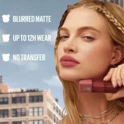 Maybelline New YorkTeddy Tint Lipstick 50 Wild At Heart