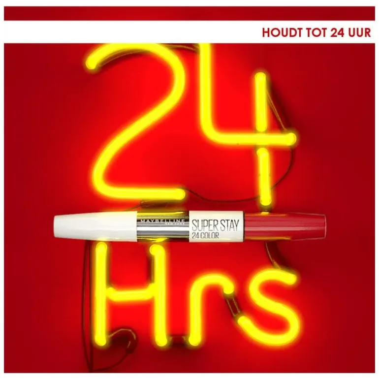 Maybelline Superstay 24H Color Lipstick 195 Raspberry