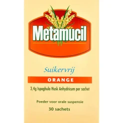 Metamucil Poeder Suikervrij Orange Sachets