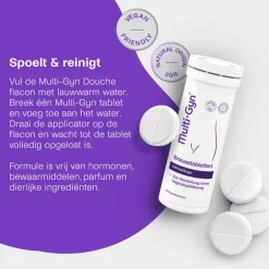 Multi-gyn Bruistabletten Voor Vaginale Douchevloeistof
