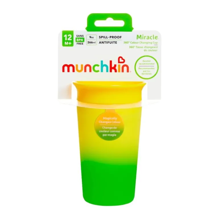 Munchkin Color Changing Miracle Cup Geel