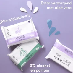 Naïf Plasticvrije Lotion Billendoekjes 24x54 stuks