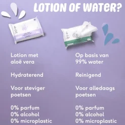 Naïf Plasticvrije Lotion Billendoekjes 24x54 stuks