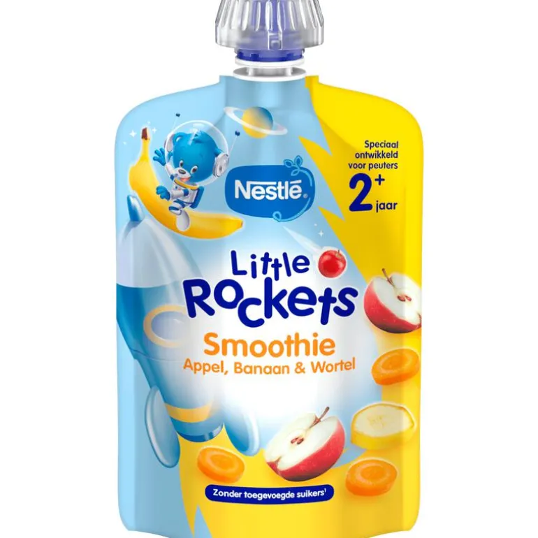 Nestlé Little Rockets Smoothie Appel Banaan Wortel 2+