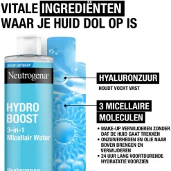 Neutrogena Hydro Boost Micellair Water Alle Huidtypen 400 ML