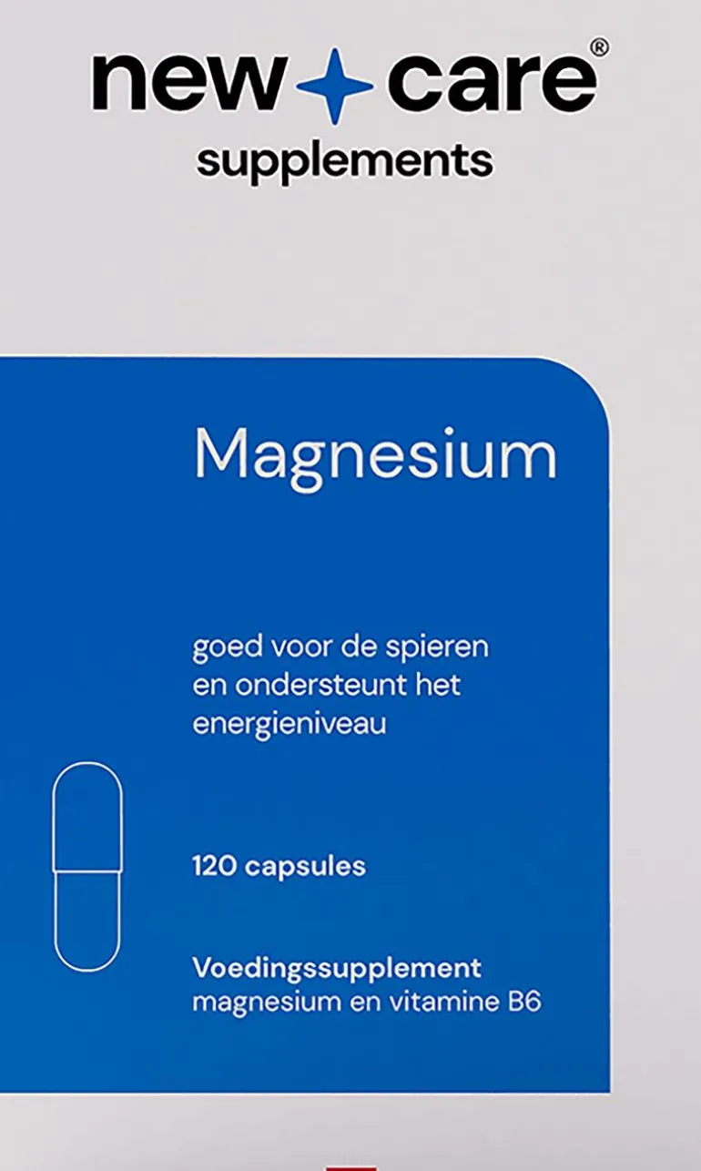 New Care Magnesium Capsules 120 stuks