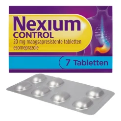 Nexium Control 7 Tabletten Voor brandend maagzuur