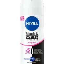 NIVEA Black & White Invisible Original Deodorant Spray 100 ML