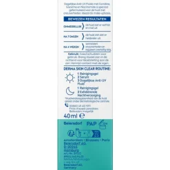 NIVEA Derma Skin Clear Daily Fluid Spf50+ 40ML