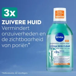NIVEA Derma Skin Clear Serum Infused Micellair Water 400ML