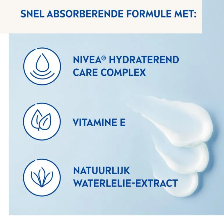 NIVEA Essentials +24h Hydraterende Dagcrème SPF15 50 ML