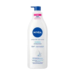 NIVEA Express Hydraterende Body Lotion Pomp 400 ML