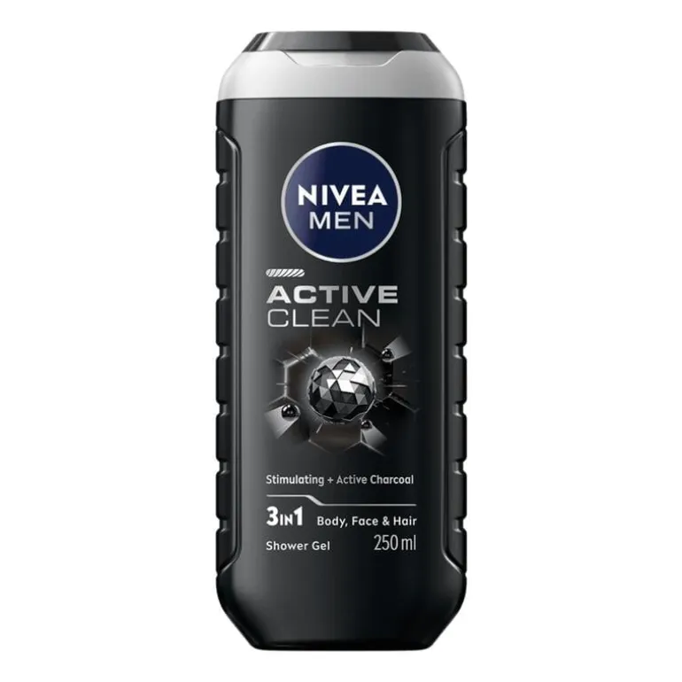 NIVEA MEN Active Clean 3-in-1 Douchegel 250 ML