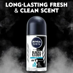 NIVEA MEN Black & White Invisible Fresh Deodorant Roller 50 ML