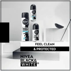 NIVEA MEN Black & White Invisible Fresh Deodorant Roller 50 ML