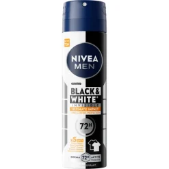 NIVEA MEN Black & White Ultimate Impact Deodorant Spray 150 ML