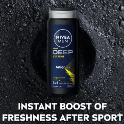 NIVEA MEN Deep Extreme 3-in-1 Douchegel 500 ML