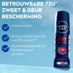 NIVEA MEN Dry Impact Deodorant Spray 150 ML